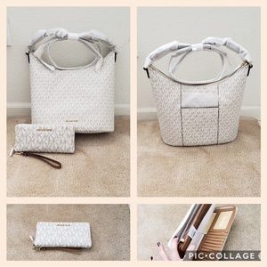 New Michael Kors Large Lupita w/wallet